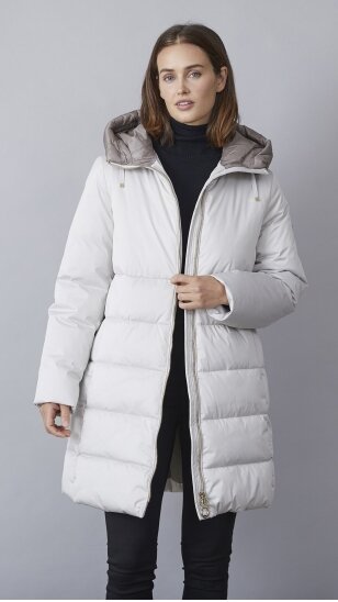 White jacket with hood - JUNGE