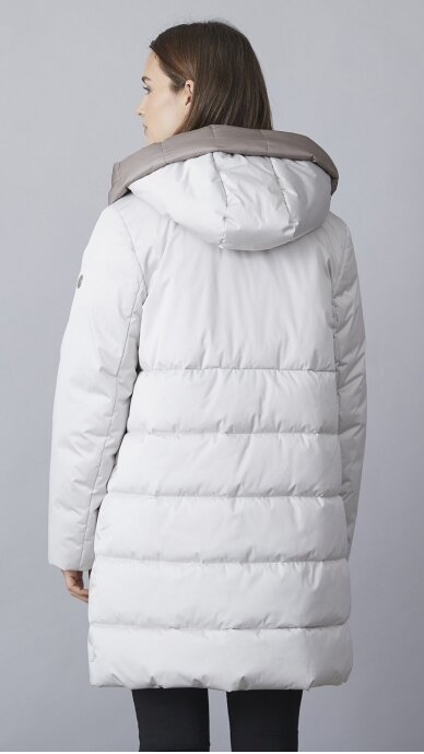 White jacket with hood - JUNGE 2