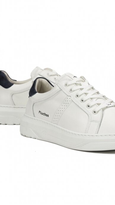 White leisure shoes for men FLUCHOS 5