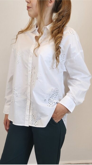 Long sleeve white shirt BROADWAY NYC FASHION 2