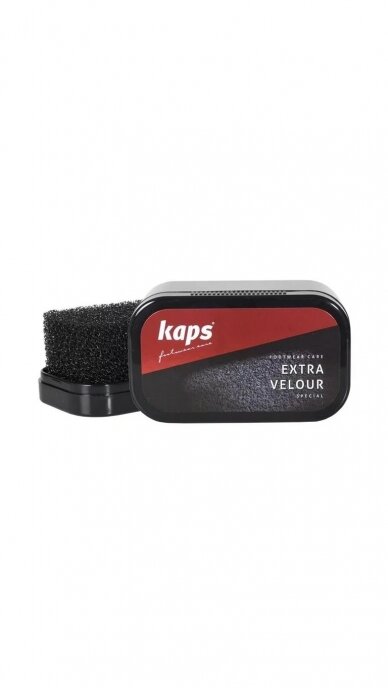 Shoe care sponge for velor EXTRA VELOR KAPS