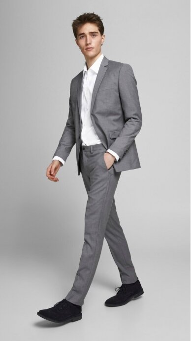 Two-piece suit for men JACK & JONES 12181339 GREY 3