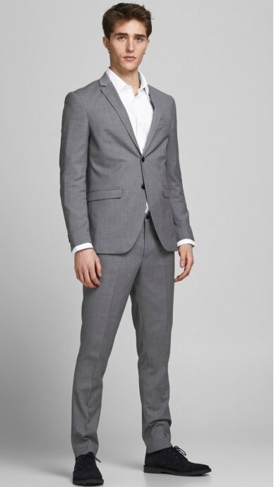 Two-piece suit for men JACK & JONES 12181339 GREY 2