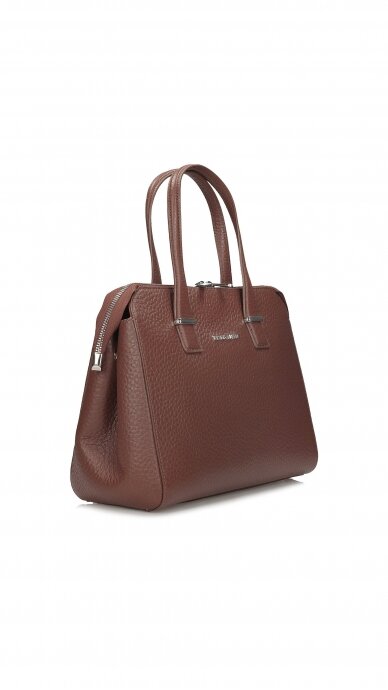 Elegant leather handbag TOSCANIO TOS F58 1