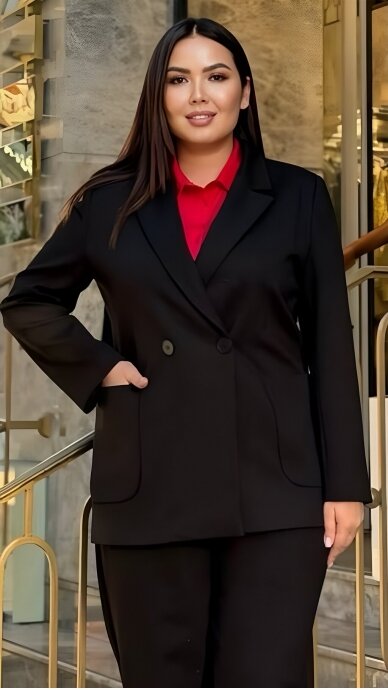 Elegant black jacket - MIRA MIA