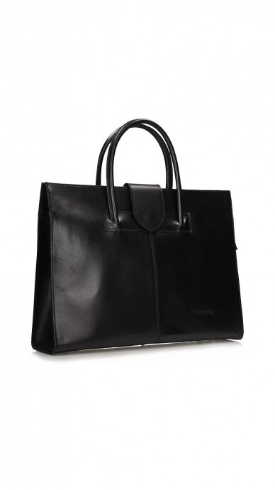 Elegant leather briefcase TOSCANIO E83 1