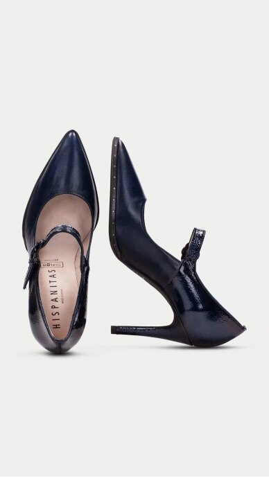 Elegant high-heeled shoes SAONA BLUE 3