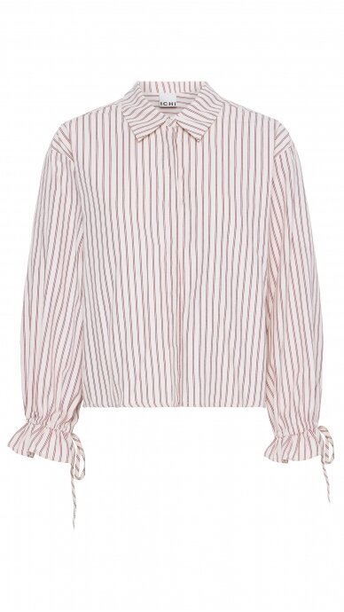 Elegant striped shirt - ICHI 3