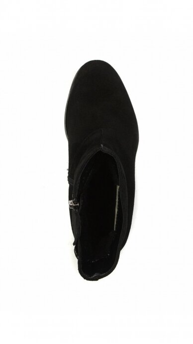 Elegant black suede boots - AALTONEN 5