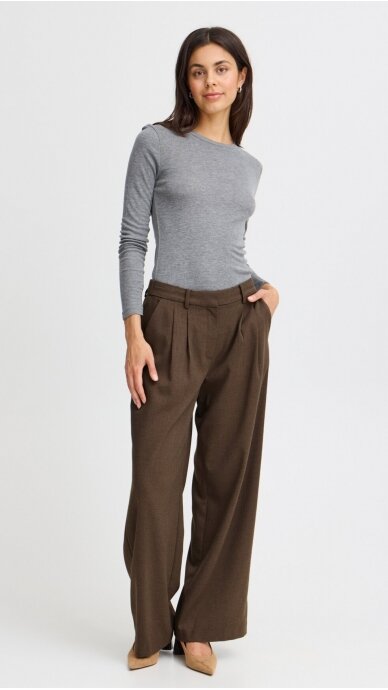 Elegant straight cut pants FRANSA 2