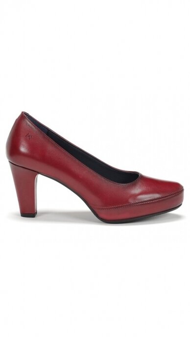 FLUCHOS burgundy high-heeled shoes 3