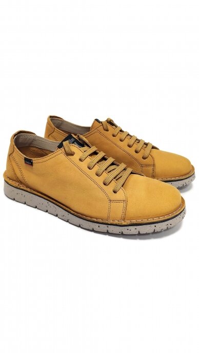 Yellow leisure shoes for men CALLAGHAN