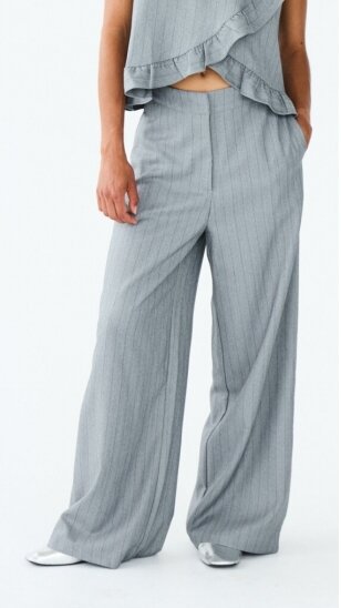 ICHI elegant gray trousers