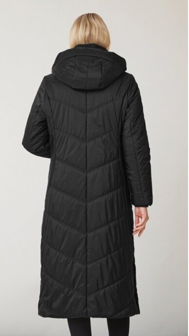 Long women's jacket INA BLACK 1