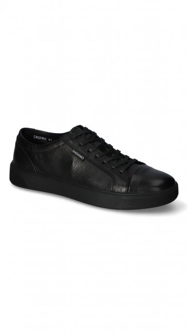 Black leisure shoes for men ANDIAMO