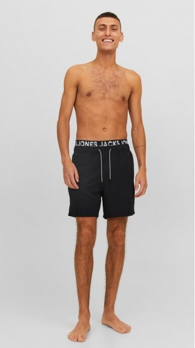 Black swim shorts for men JACK & JONES 1