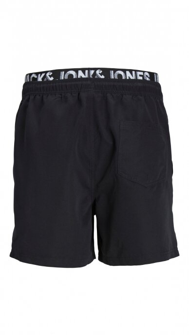 Black swim shorts for men JACK & JONES 4