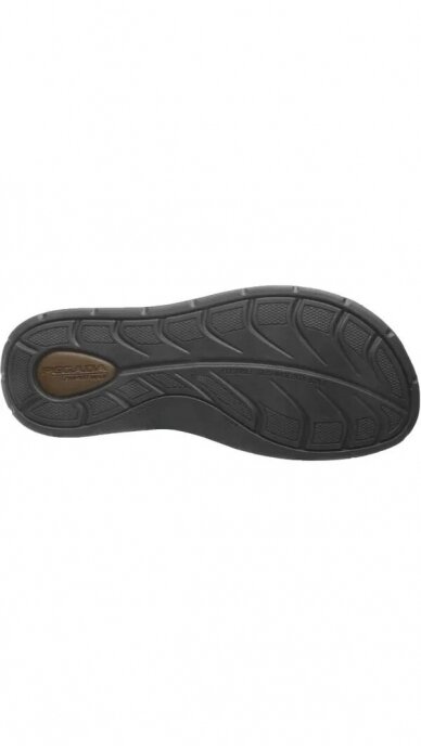 Black casual slippers for men PEGADA 3