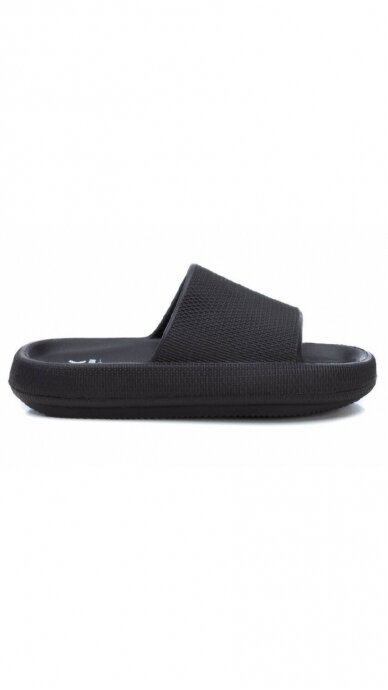 Black slippers for men XTI 1