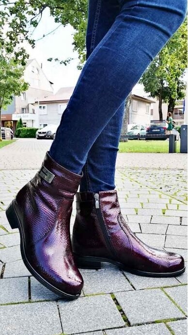 Classic burgundy boots AALTONEN 1