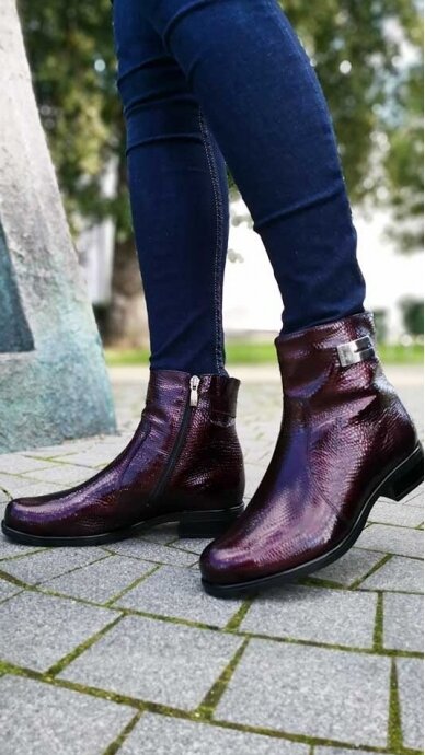 Classic burgundy boots AALTONEN 2