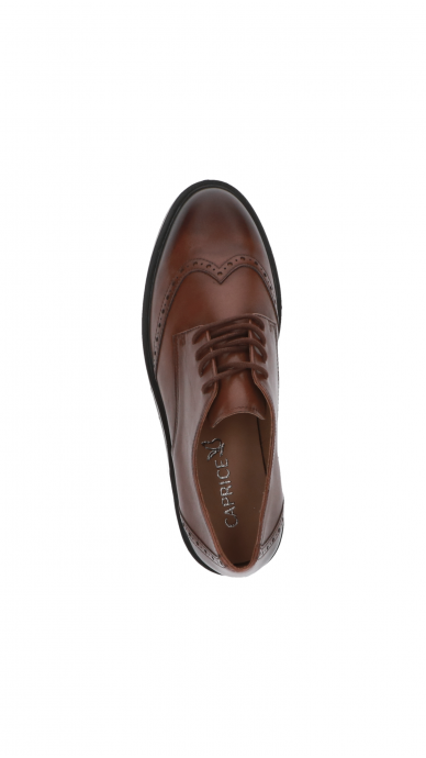 Classic brown shoes CAPRICE 4