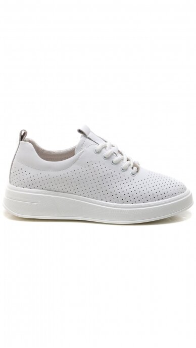 Leisure white shoes for women LORETTA VITALE 1