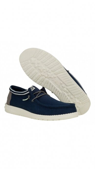 Leisure shoes for men HEY DUDE WALLY LETTERMAN 1