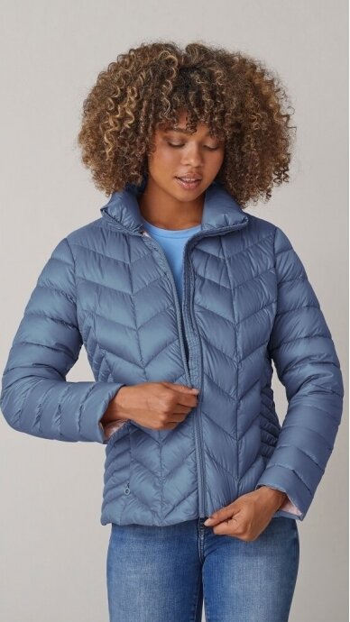 Lightweight down jacket DENIM BLUE