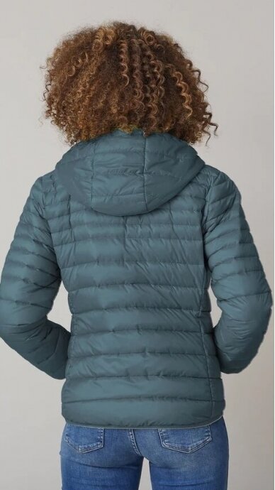 Lightweight down jacket with hood JADE THUNDER 1