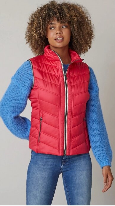 Vest for women JAQUELINE RED