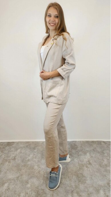 Linen romper with pants TESSY 2