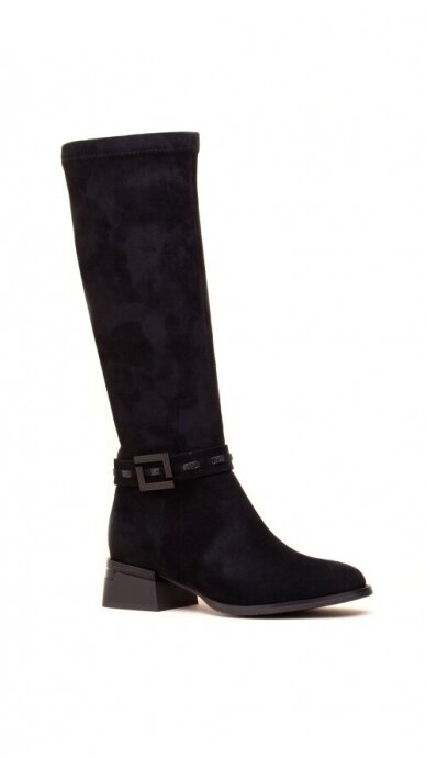 LORETTA VITALE suede ankle boots with a 4 cm heel