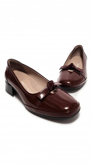 MARIO MUZI classic leather women's shoes