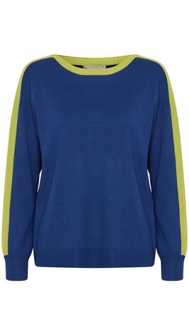 Blue sweater with long sleeves FRANSA 3