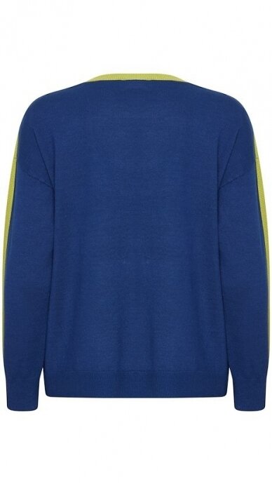 Blue sweater with long sleeves FRANSA 4