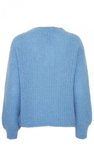 Blue women's sweater with wool SORBET 4