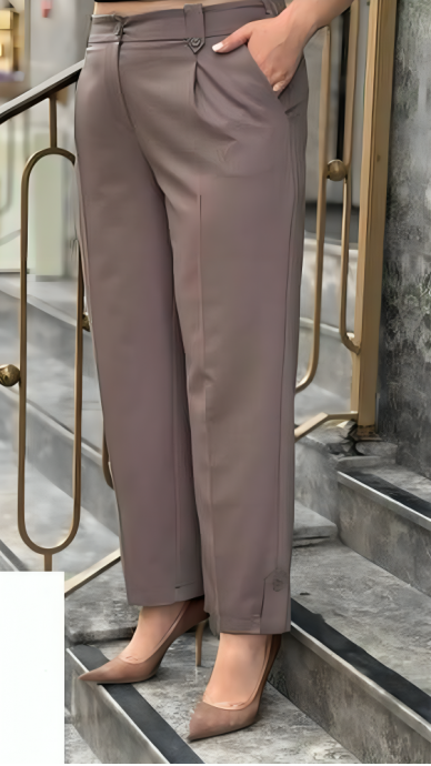 MIRA MIA elegant straight cut trousers