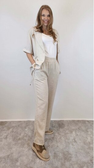 Women's linen suit with pants SAMSARA