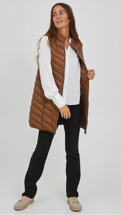 Women's long vest FRANSA 20609339-200943 2