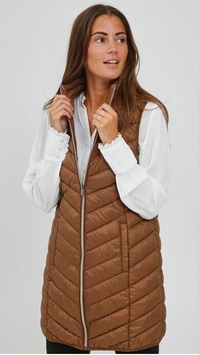 Women's long vest FRANSA 20609339-200943