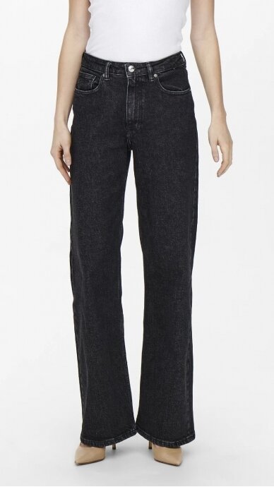 Women's Black High-Waisted Flared Jeans - ONLY