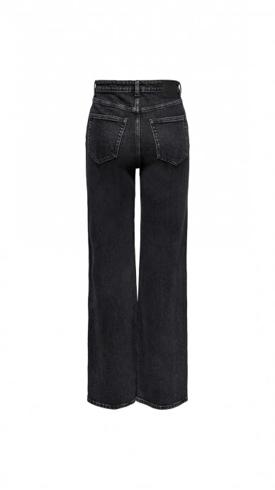 Women's Black High-Waisted Flared Jeans - ONLY 4