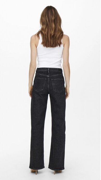 Women's Black High-Waisted Flared Jeans - ONLY 1