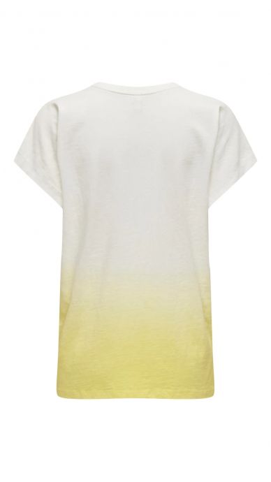 Women's colored cotton T-shirt - ONLY 2