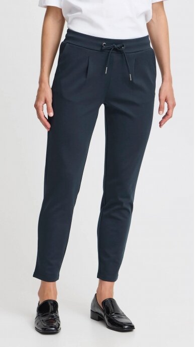 Women's pants BYOUNG - dark blue color