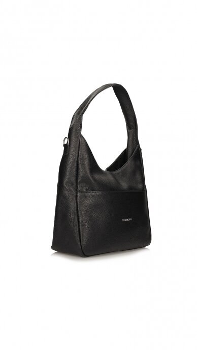 Leather hobo style handbag for women - TOSCANIO 1