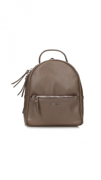 Leather backpack TOSCANIO E74 BEZ 1