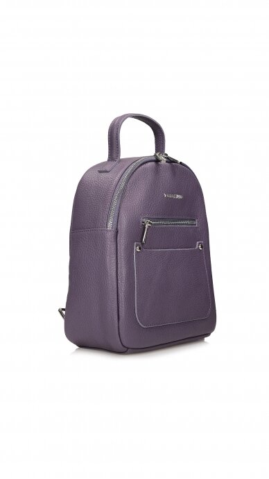Leather backpack TOSCANIO F76 FIOLET 1