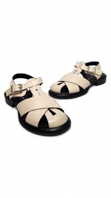 Leather sandals for women MARIO MUZI